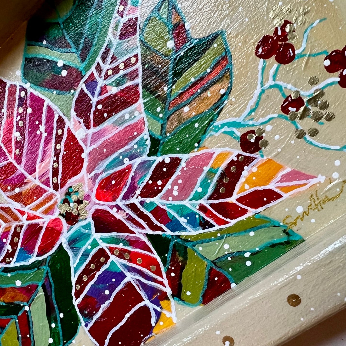 Not Your Grandma's Poinsettia 006