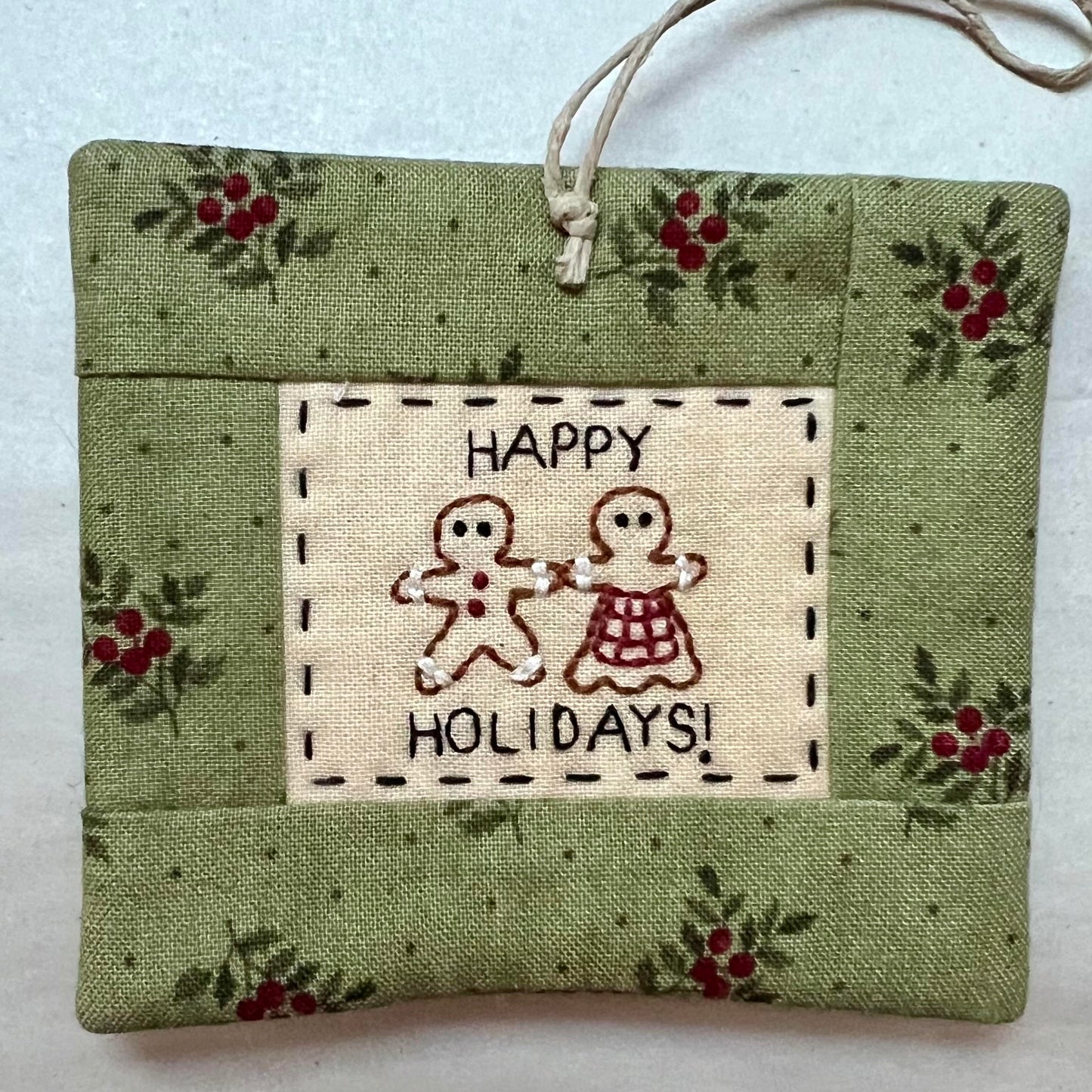 Happy Holidays - Finished Ornaments