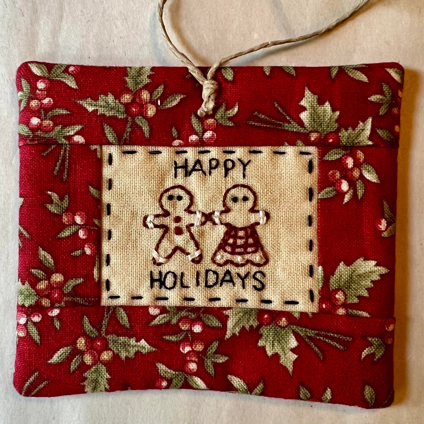 Happy Holidays - Finished Ornaments