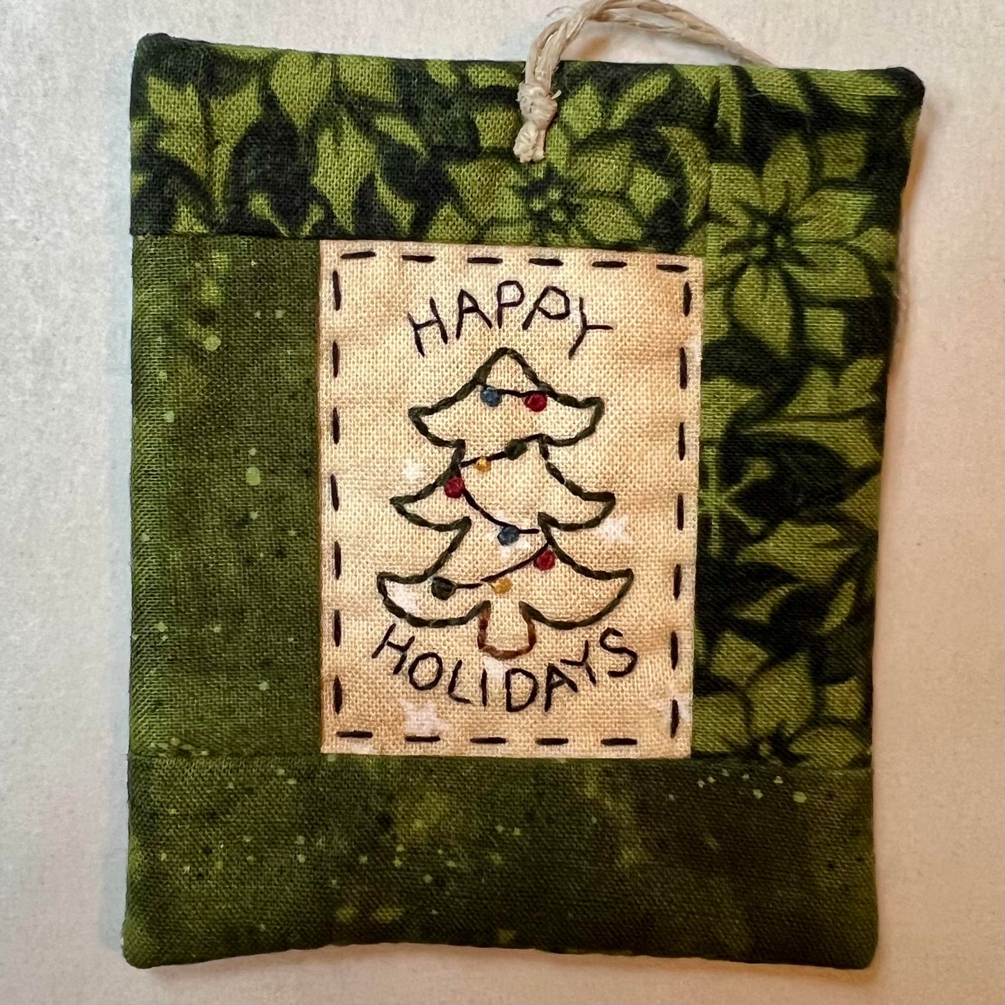 Happy Holidays - Finished Ornaments