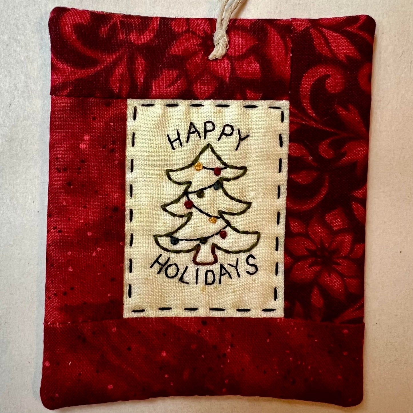 Happy Holidays - Finished Ornaments