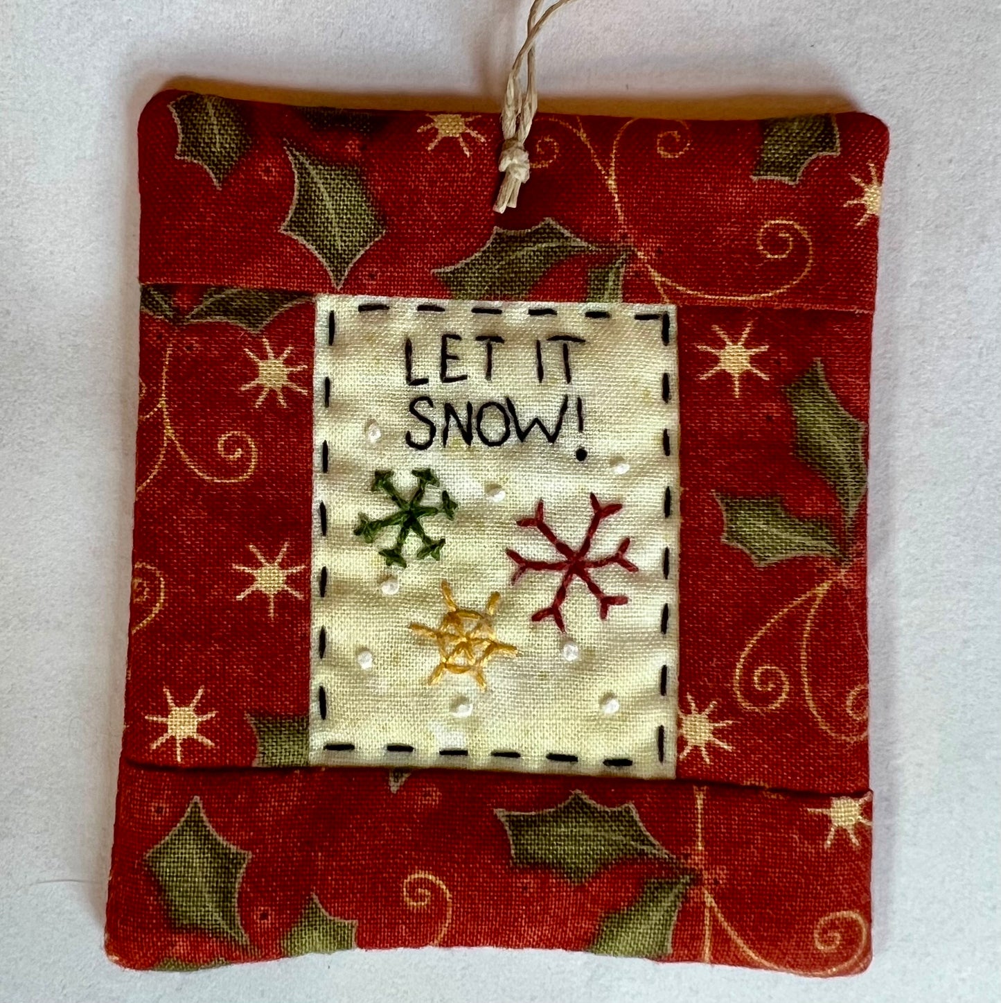 Happy Holidays - Finished Ornaments