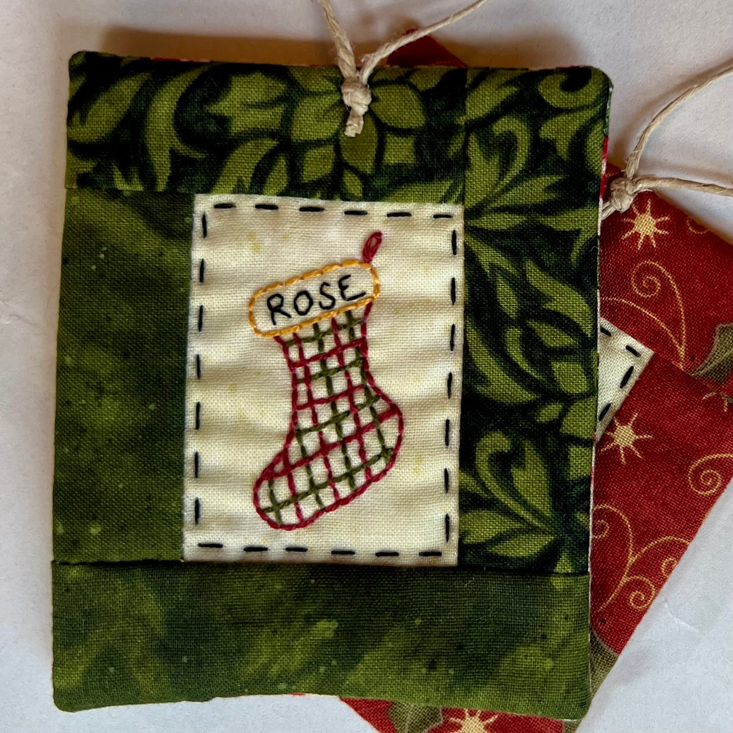 Happy Holidays - Finished Ornaments