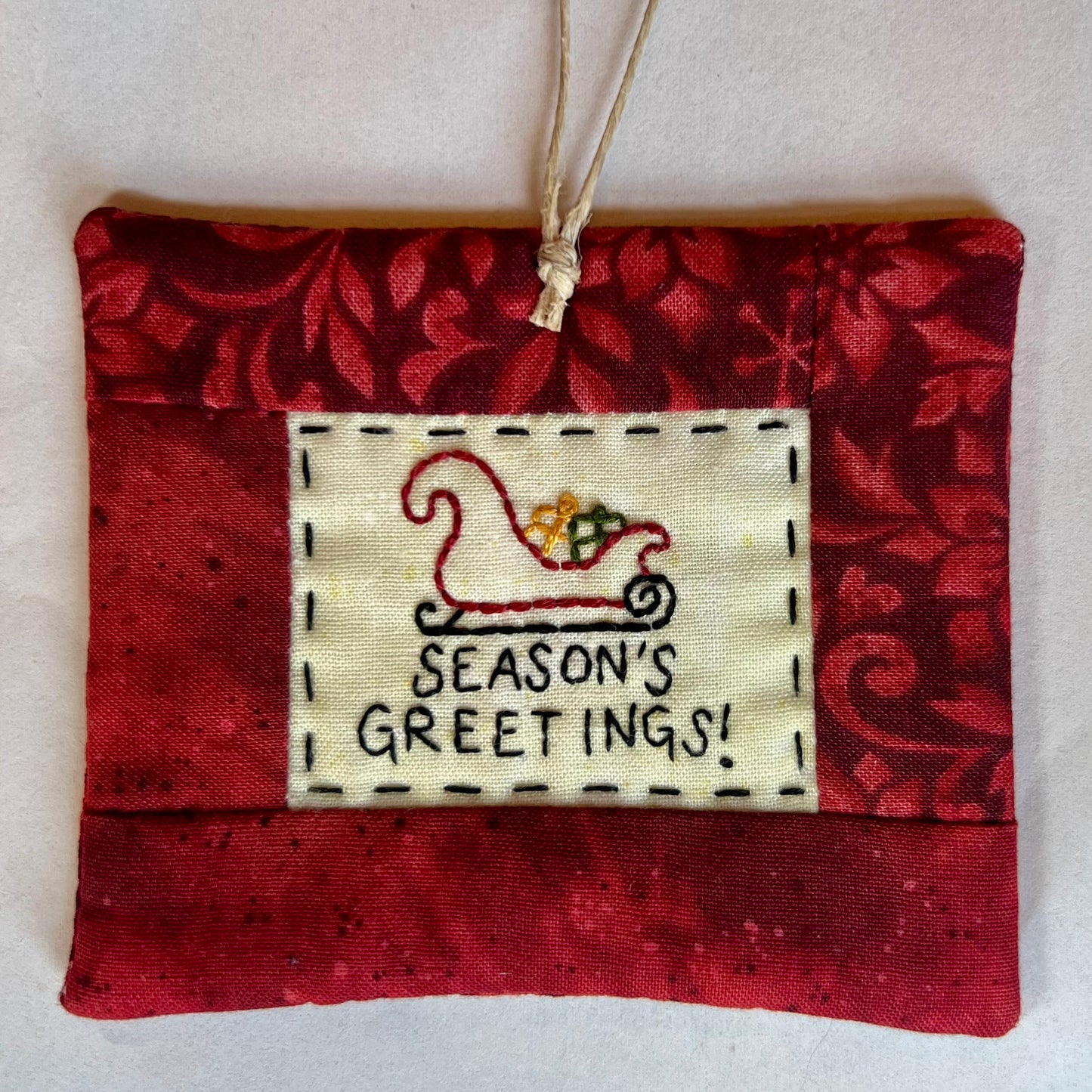 Happy Holidays - Finished Ornaments