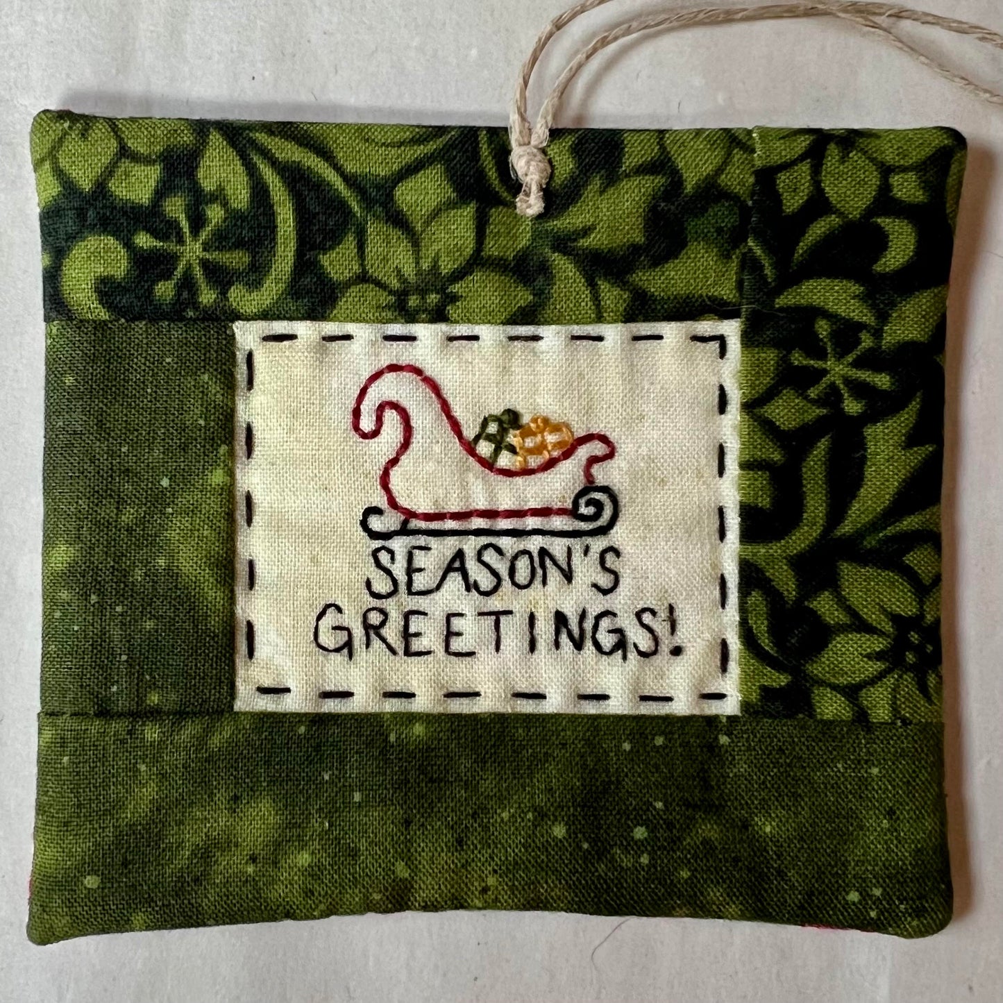 Happy Holidays - Finished Ornaments