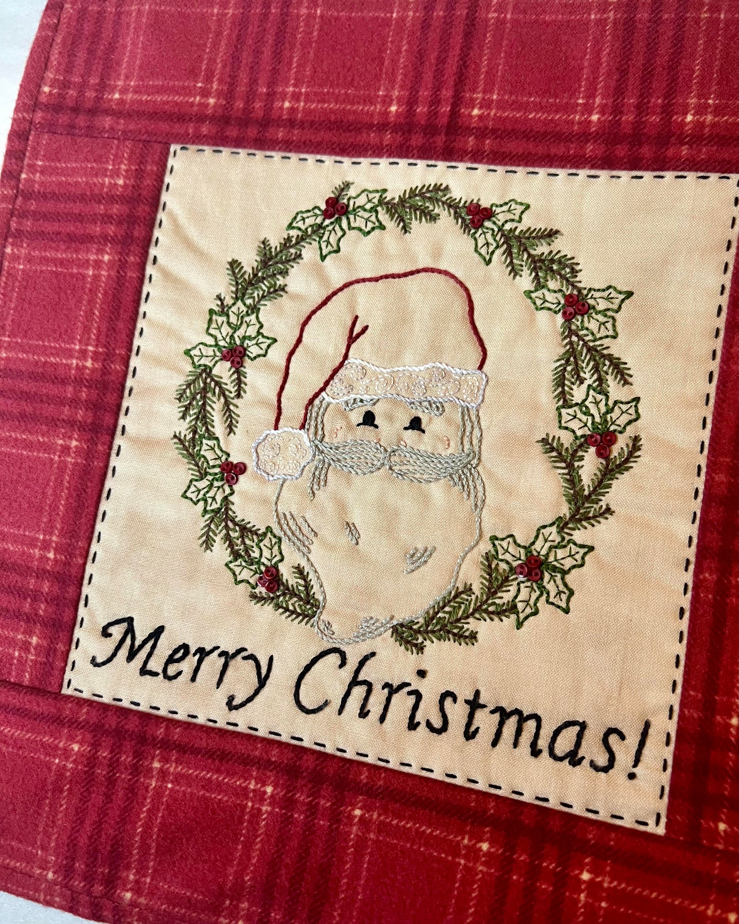 Pattern #058 - Holly Jolly Santa