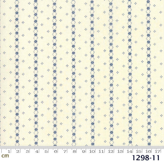 Fabric #1298 11 Indigo Gatherings