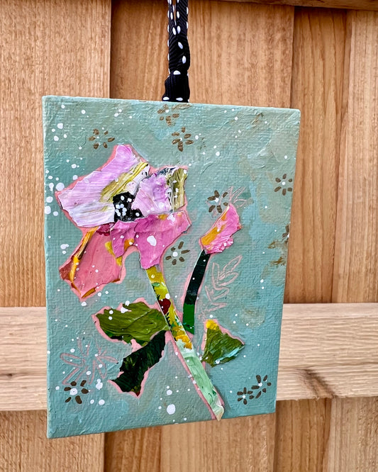 Paint Skin Poppy Ornaments