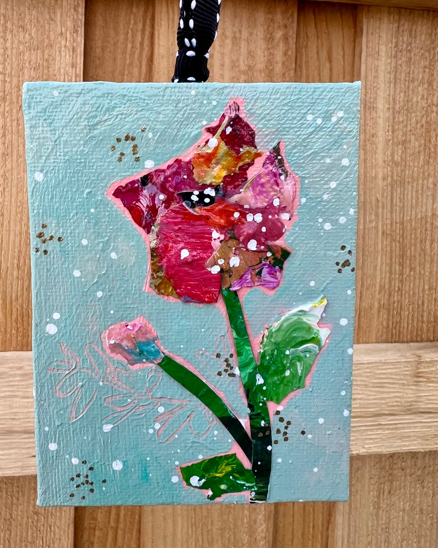 Paint Skin Poppy Ornaments