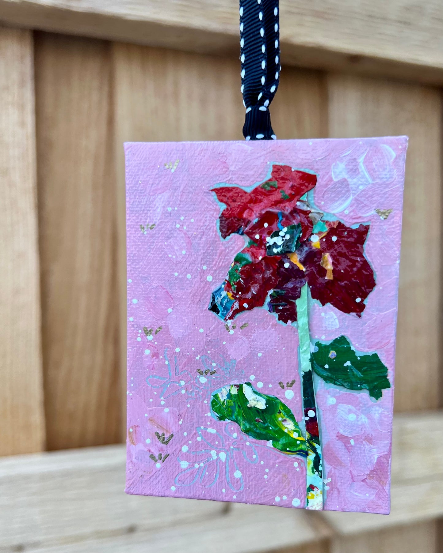 Paint Skin Poppy Ornaments