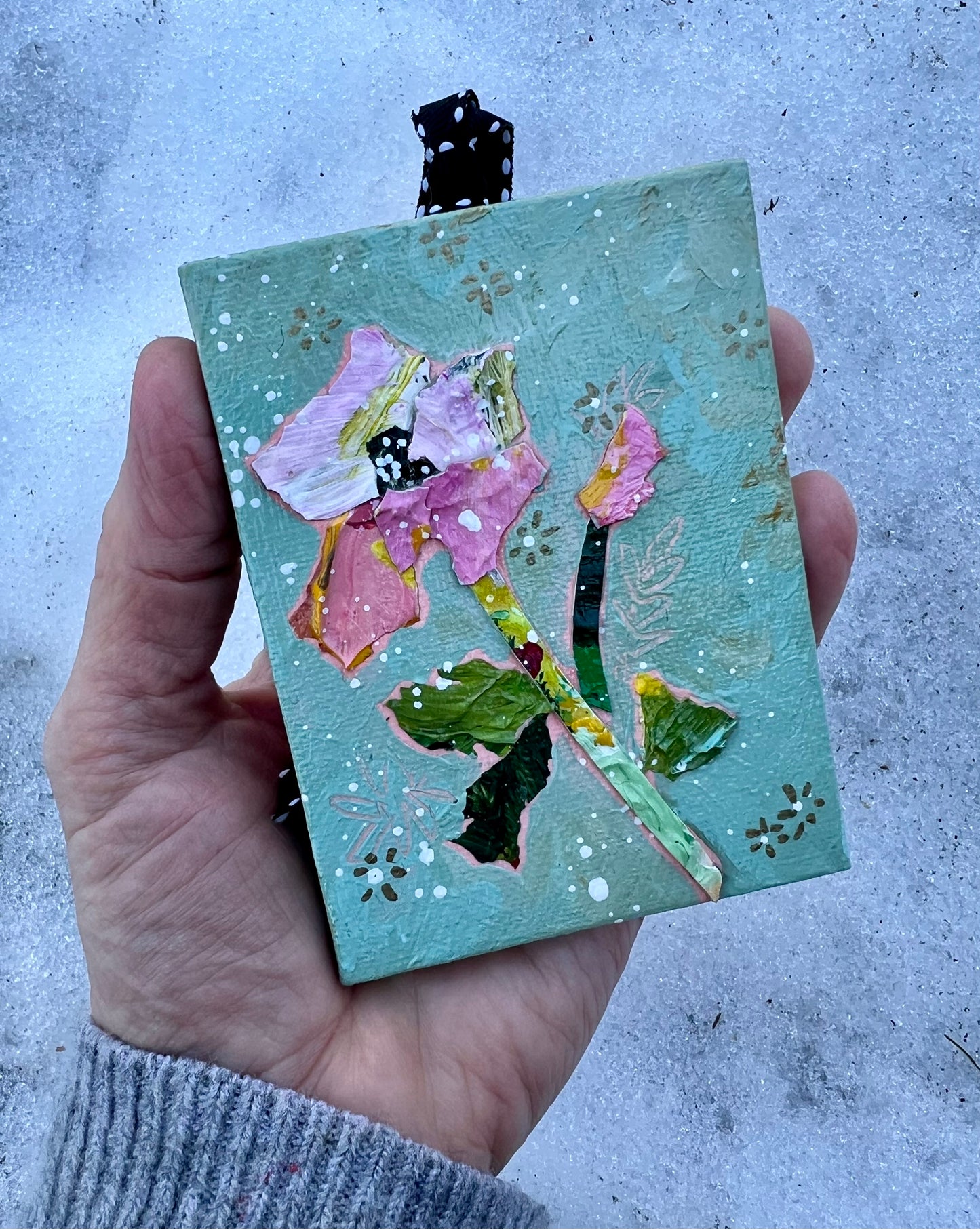 Paint Skin Poppy Ornaments