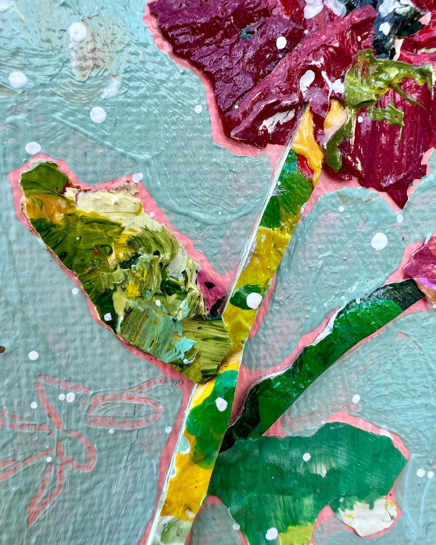 Paint Skin Poppy Ornaments