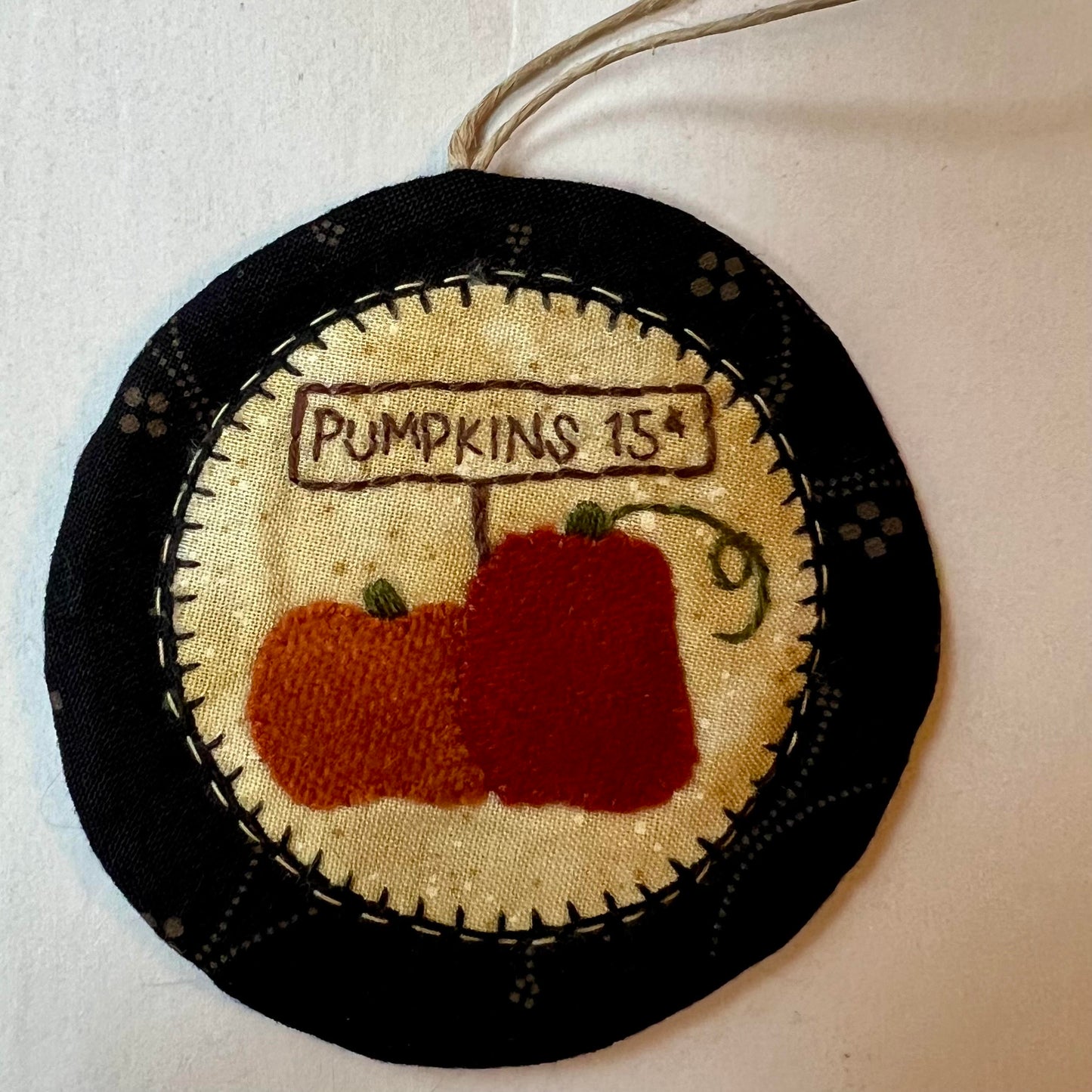 Round Halloween - Finished Ornaments