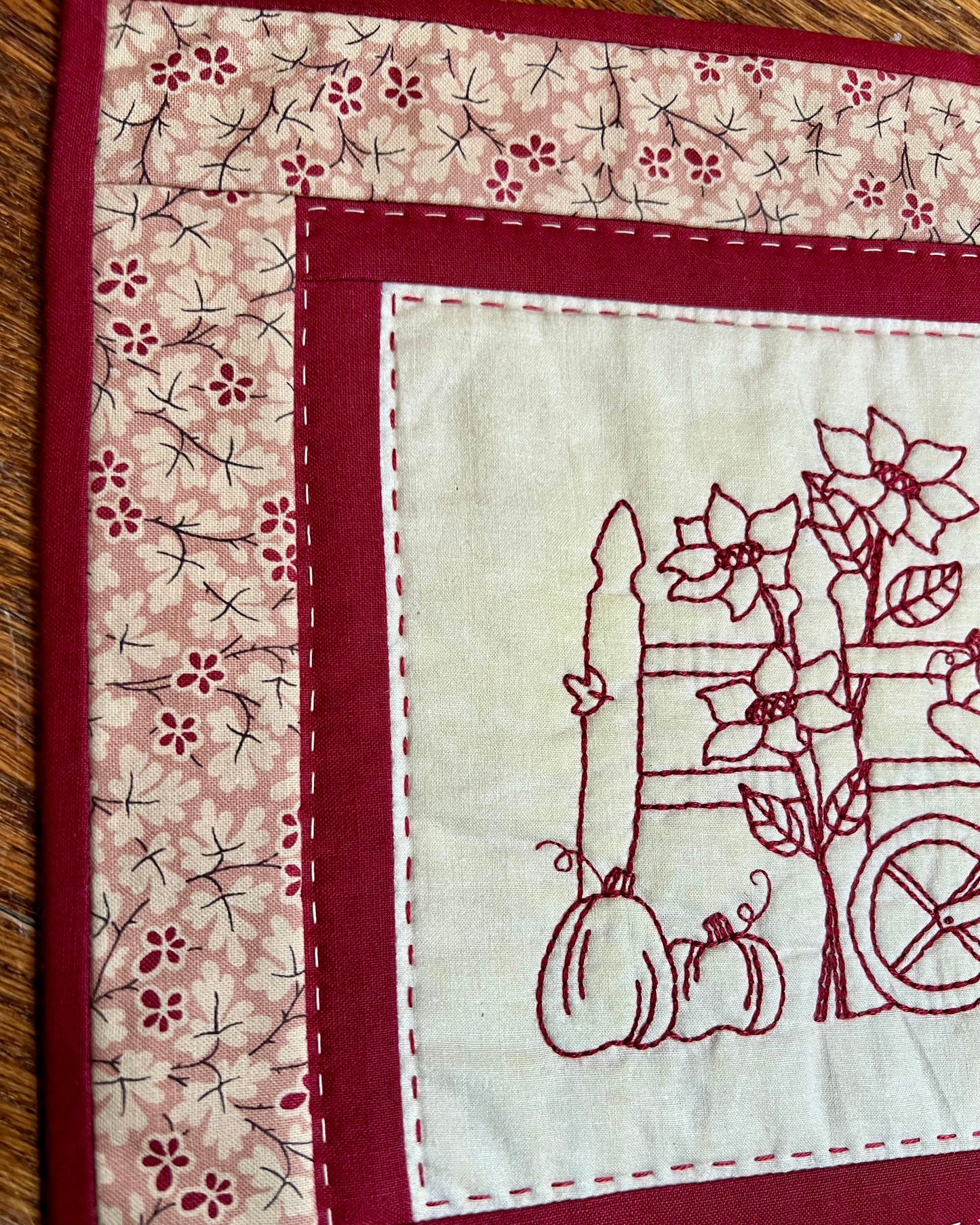 Shades of Fall - Finished Sample