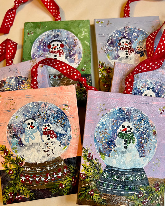 Snow Globe Ornaments