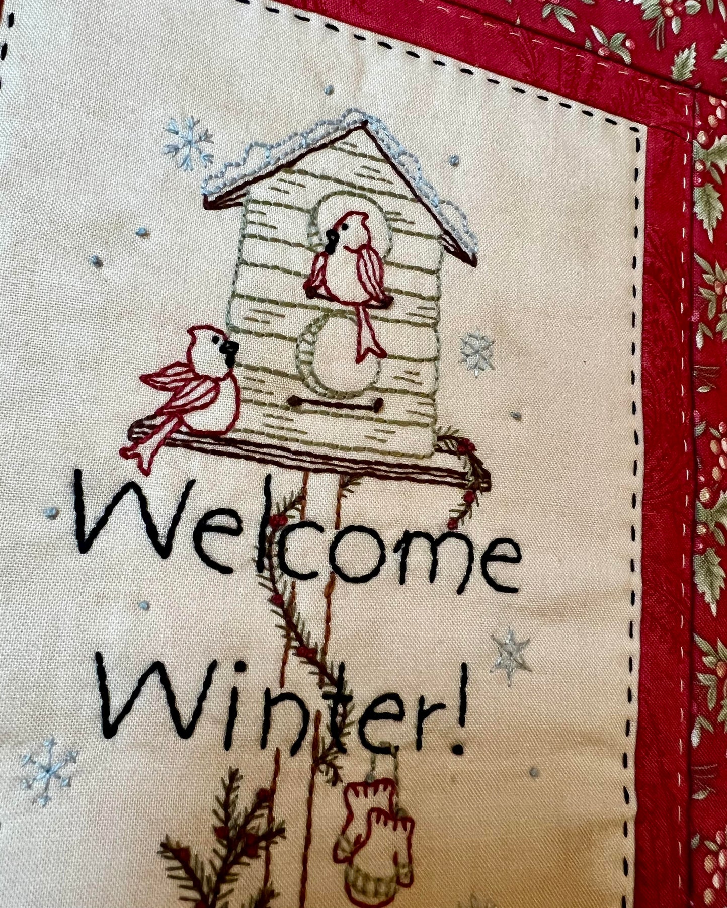 Welcome Winter! - Finished Sample