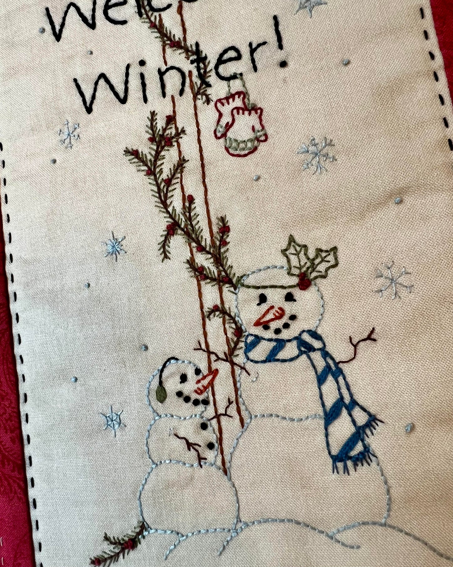 Welcome Winter! - Finished Sample