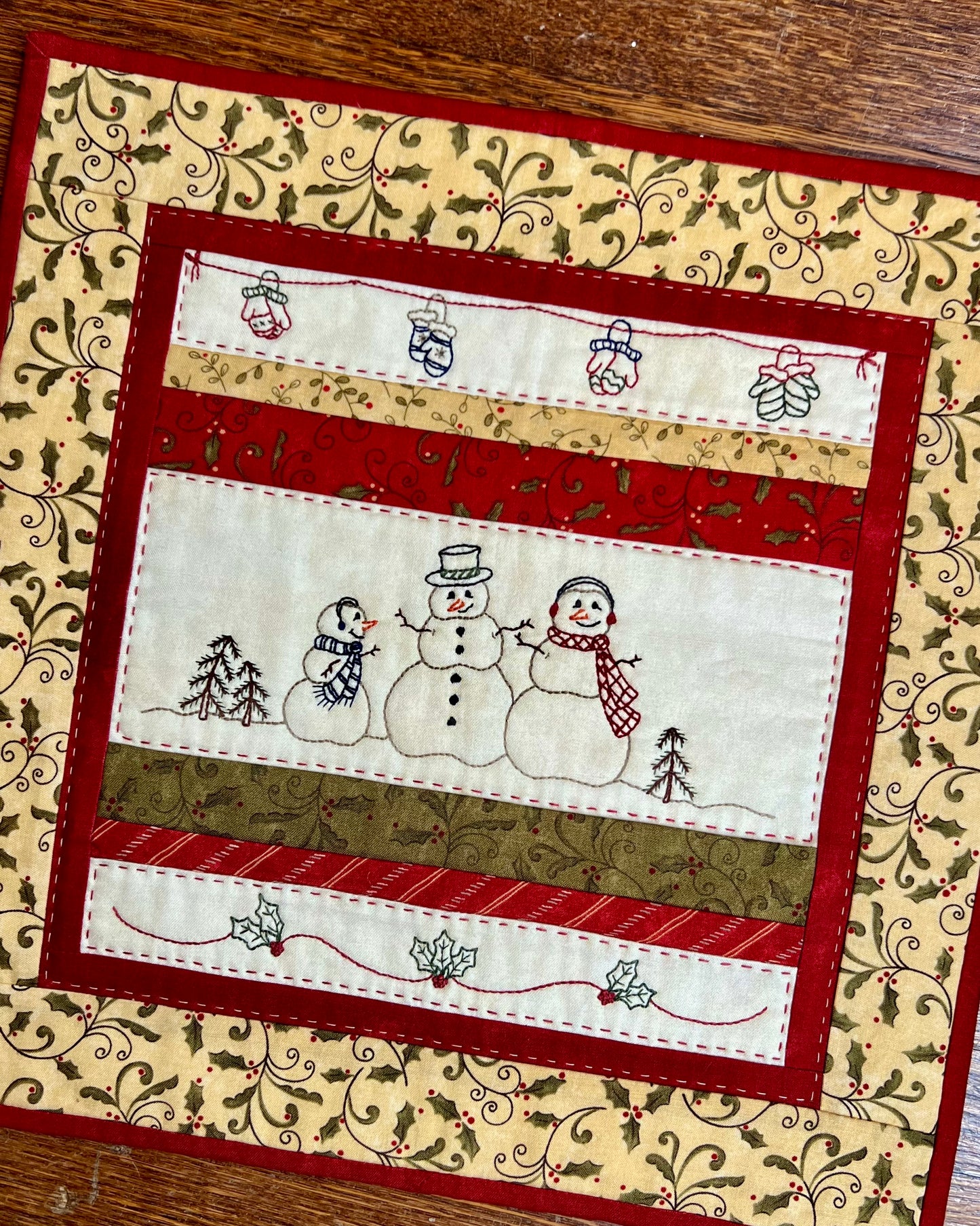 Wintertime Sampler - Finished Sample