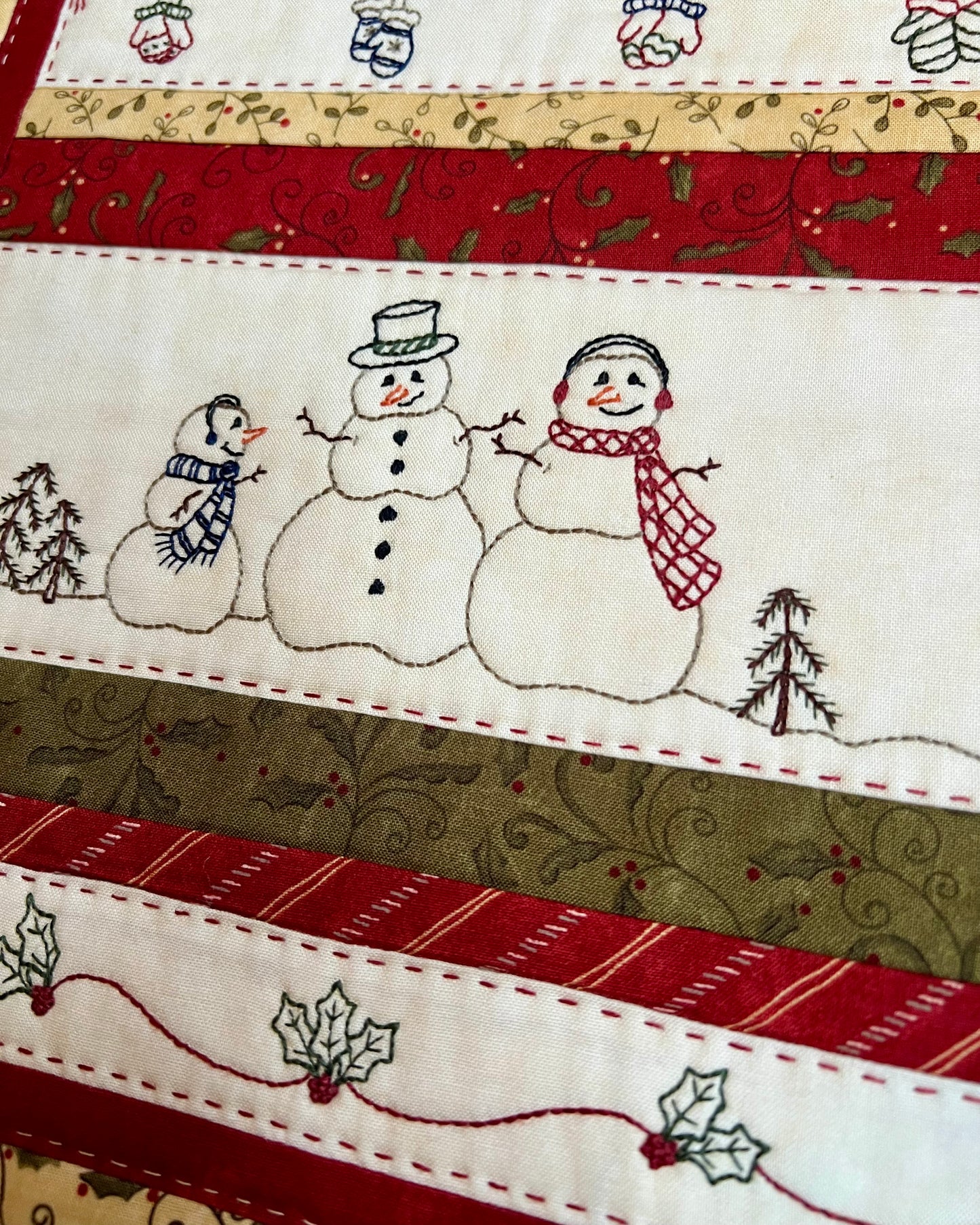 Wintertime Sampler - Finished Sample