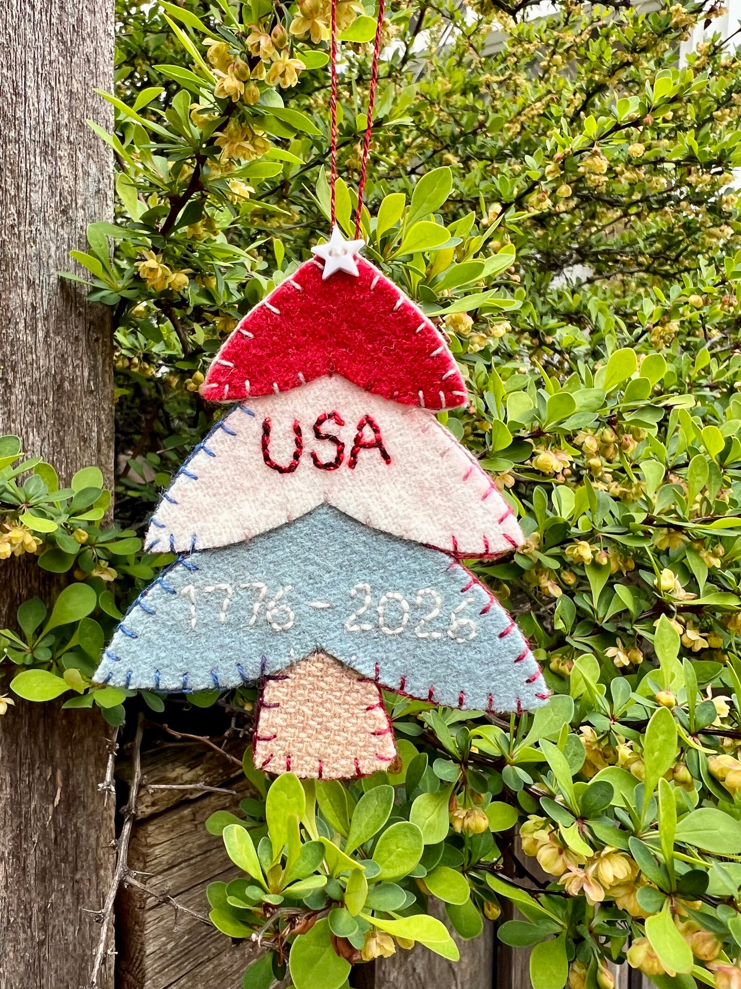 Kit #134 - Wooly USA Ornaments