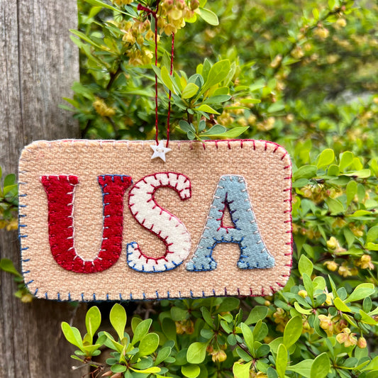 Kit #134 - Wooly USA Ornaments