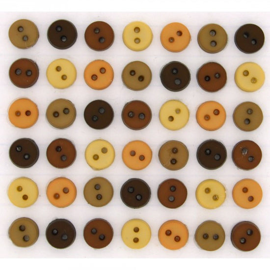 Button #1567 - Tiny Natural Buttons – Blueberry Backroads