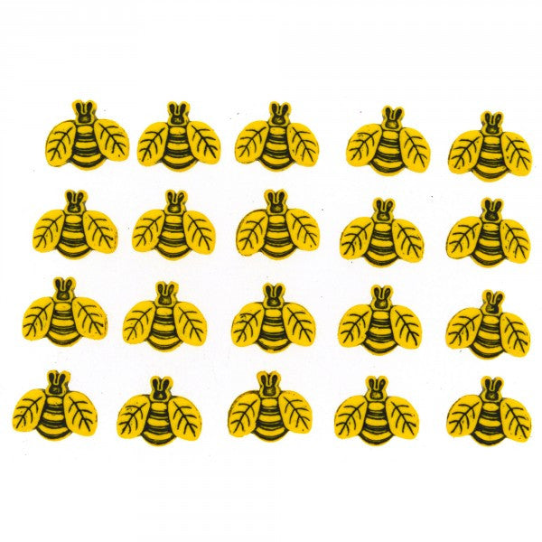 Button #1858 - Tiny Bees