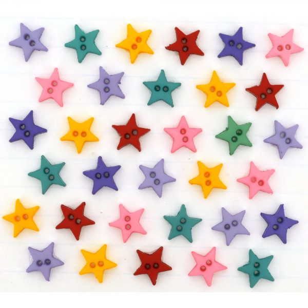 Button #2921 - Stars - Flirt