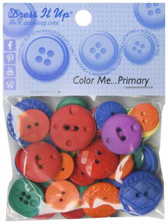Button #44 - Color Me Primary
