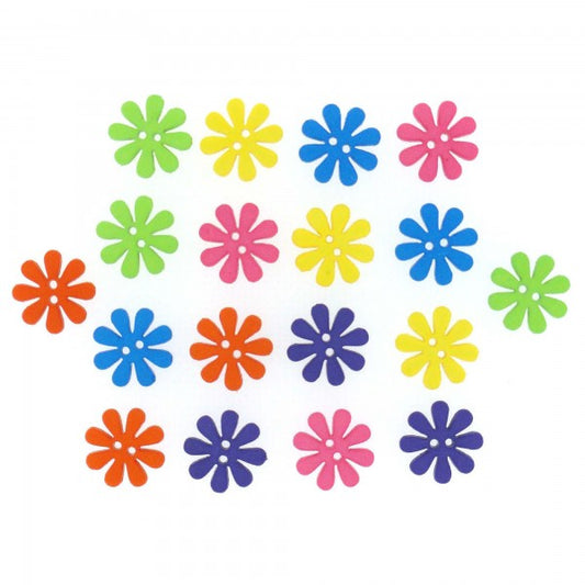 Button #6941 - Sew Cute Retro Flowers