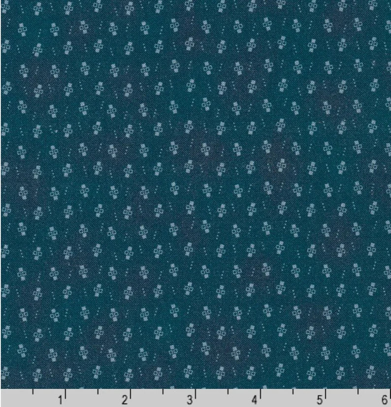 Fabric #20861-4 Blue 6th Street Cottons