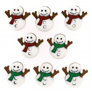 Button #7494 - Sew Cute Snowmen