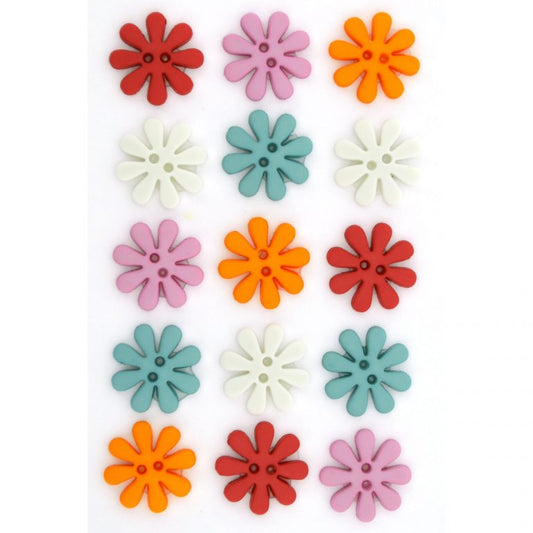 Button #9455 - Summertime Florals