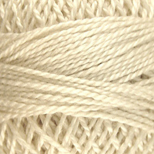 Valdani Perle Cotton Size 8 - 4 Ivory